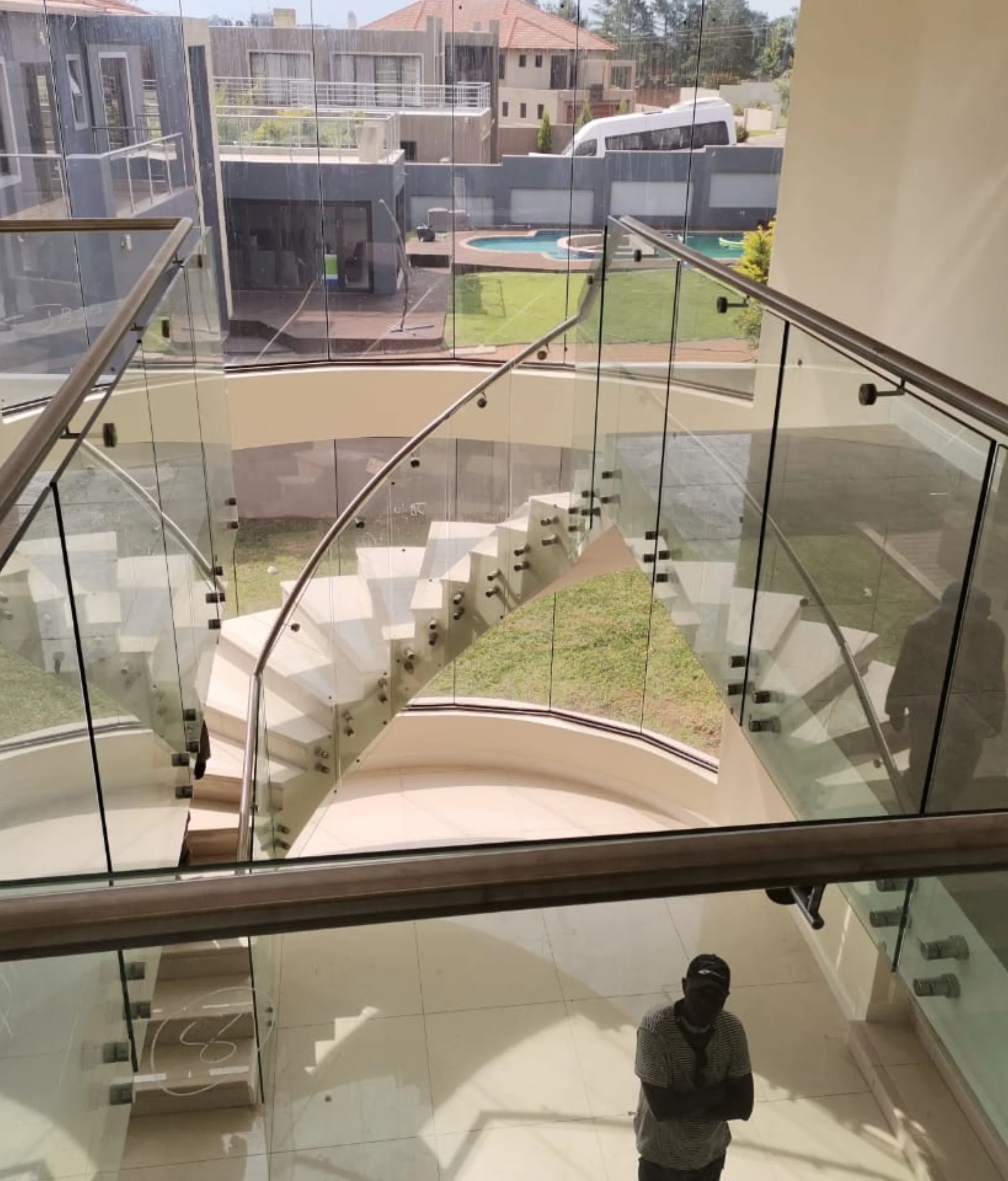 Swivel Junction Horizontal SS Balustrade